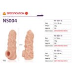 Насадка на член Kokos Nude Sleeve NS 004 L