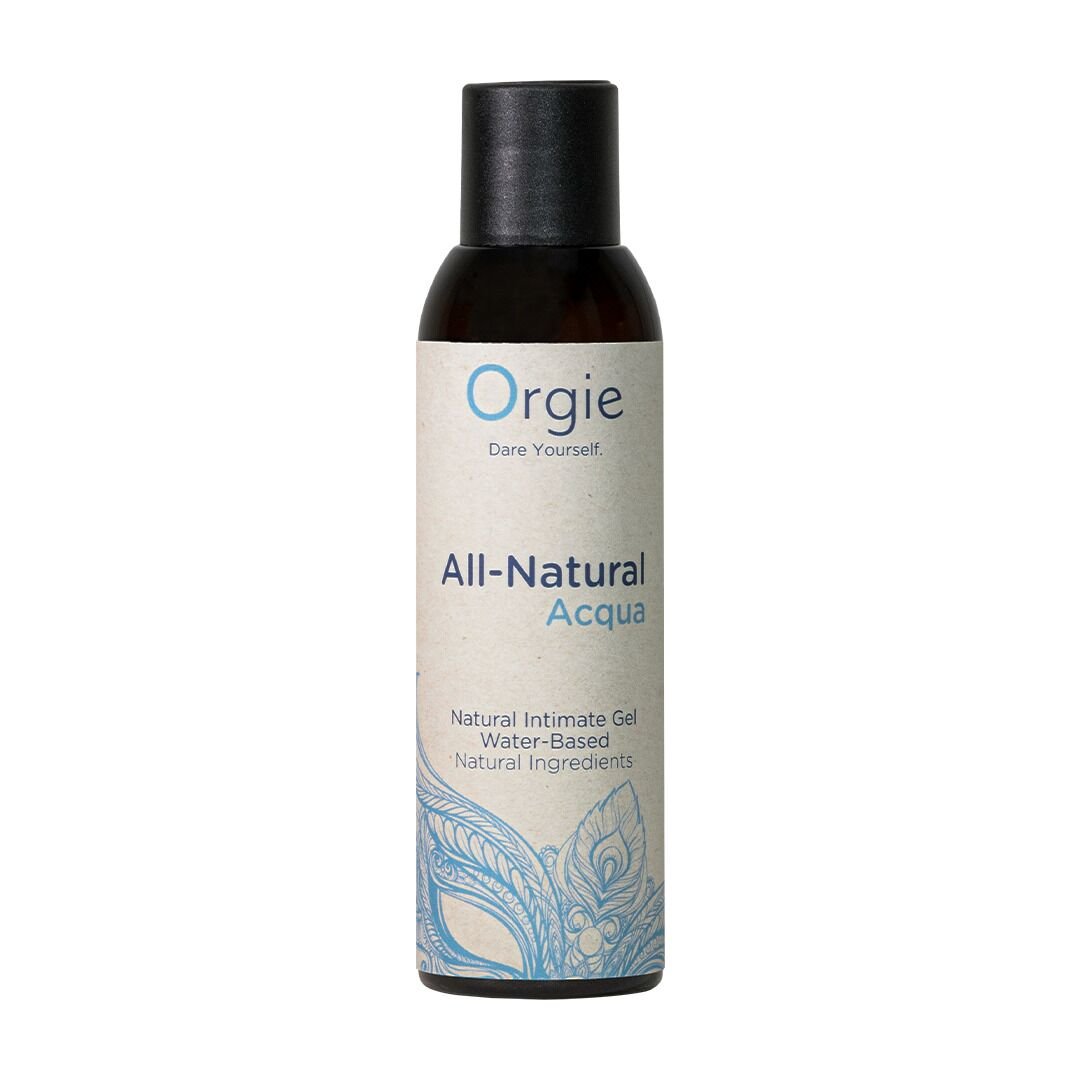 Лубрикант на водній основі Orgie All Natural Acqua, 150 мл, нелипкий, гладенький, натуральний склад Лубрикант на водній основі Orgie All Natural Acqua, 150 мл, нелипкий, гладенький, натуральний склад