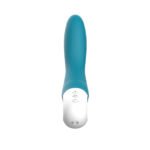 Вібратор точки G Liebe Bend It Rechargeable Ocean Blue, 10 режимів, дуже потужний, гнучкий стовбур