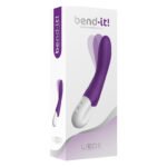 Вібратор точки G Liebe Bend It Rechargeable Purple, 10 режимів, дуже потужний, гнучкий стовбур