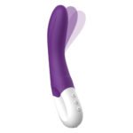 Вібратор точки G Liebe Bend It Rechargeable Purple, 10 режимів, дуже потужний, гнучкий стовбур