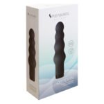 Вібратор S Pleasures Bullets Obsidian, чорний, у вигляді ряду кульок, 10 режимів, діаметр 4 см