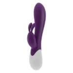 Вібратор-кролик S Pleasures Premium Corabi Rabbit, фіолетовий, вушка для клітора, 16 режимів, нагрів