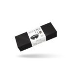 Маска на очі Liebe Seele Boudoir Amor Blindfold Black, щільне прилягання, оксамитовий фініш