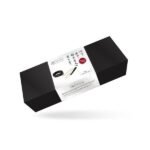 Нашийник з повідцем Liebe Seele Boudoir Amor Collar with Leash Black, три кільця