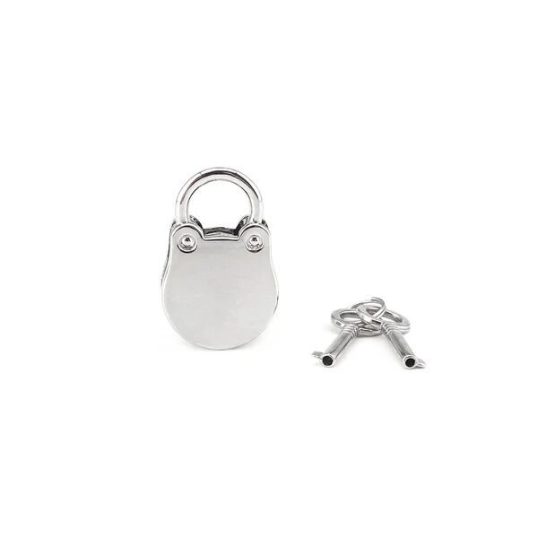 Замочок Liebe Seele Frog Shape Padlock Silver (2 шт) Замочок Liebe Seele Frog Shape Padlock Silver (2 шт)