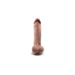 Фалоімітатор SilexD Tomas Premium Real Skin Flesh (9in MODEL 1), ультрареалістик, діаметр 5 см