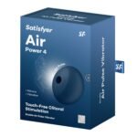 Вакуумний стимулятор з вібрацією Satisfyer Air Power 4, потужний та тихий