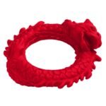 Ерекційне кільце – дракон Creature Cocks Rise of the Dragon Silicone Penis Ring – Red, діаметр 4 см