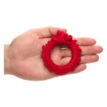 Ерекційне кільце – дракон Creature Cocks Rise of the Dragon Silicone Penis Ring – Red, діаметр 4 см