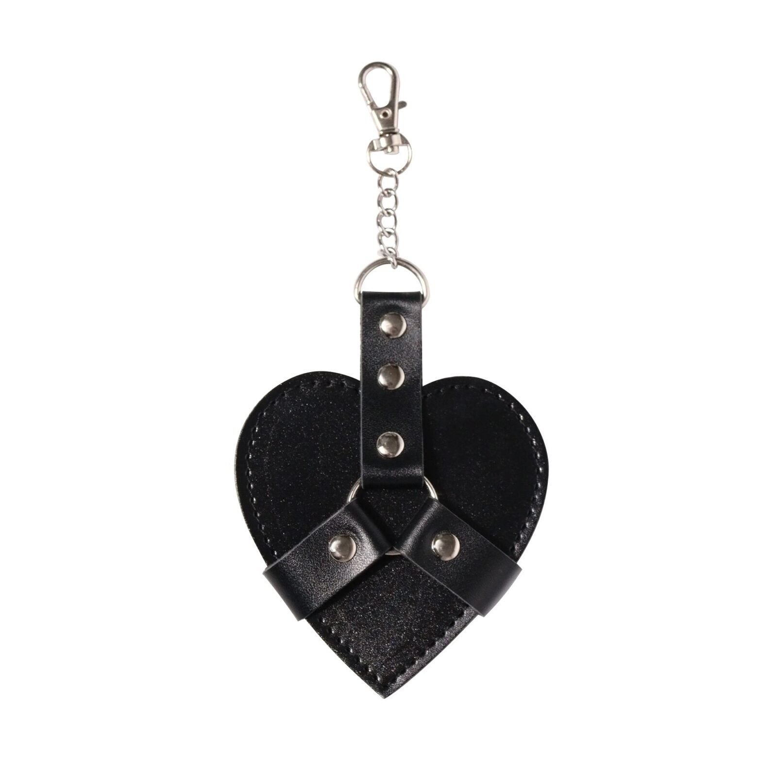 Брелок на карабіні для ключів Art of Sex Chained Heart, Чорний Брелок на карабіні для ключів Art of Sex Chained Heart, Чорний