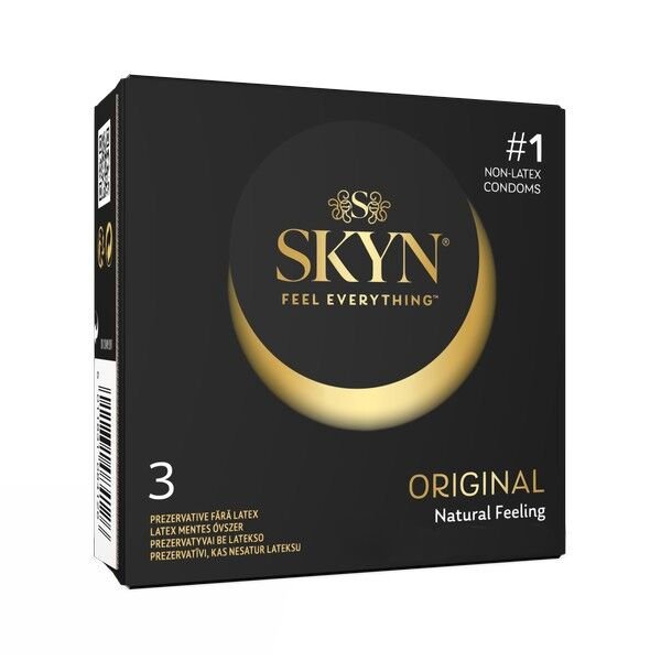 Безлатексні преміум-презервативи SKYN Original 3 шт Безлатексні преміум-презервативи SKYN Original 3 шт