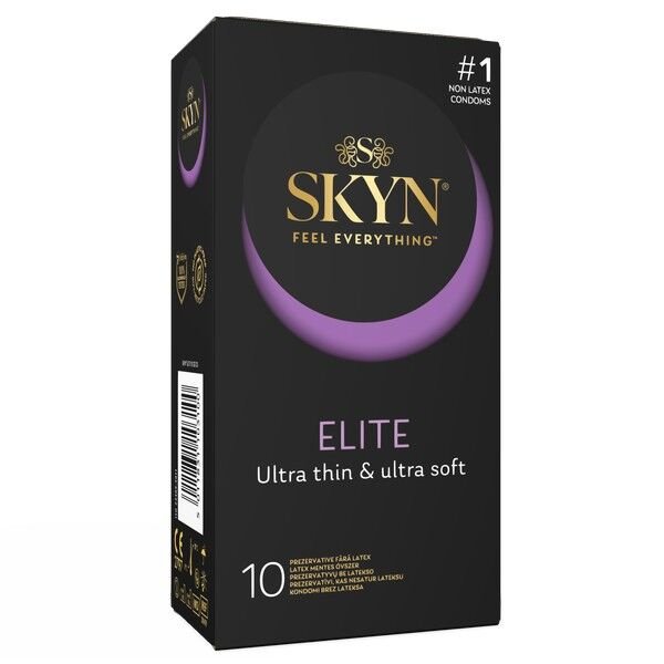 Безлатексні преміум-презервативи SKYN Elite 10 шт, ультратонкі Безлатексні преміум-презервативи SKYN Elite 10 шт, ультратонкі