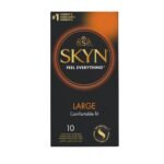 Безлатексні преміум-презервативи SKYN Large 10 шт, збільшений розмір