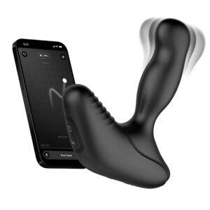 Смарт-масажер простати Nexus Revo Stealth with APP, вібрація+ротація, пульт ДУ, до 10 годин роботи