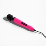 Вібромасажер DOXY Die Cast 3 Hot Pink, дуже потужний, живлення 220В, металевий корпус