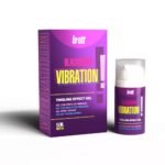 Рідкий вібратор Intt Vibration Blackberry (15 мл), зігрівальний, зі смаком ожини
