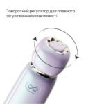 Вакуумний кліторальний стимулятор Zalo Lia Lavender Purple, 3 насадки, 3 режими, різна інтенсивність