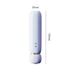 Вакуумний кліторальний стимулятор Zalo Lia Lavender Purple, 3 насадки, 3 режими, різна інтенсивність