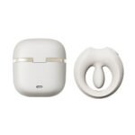 Ерекційне смарт-віброкільце Zalo Apis Ivory White, до 4 годин роботи, зарядний кейс