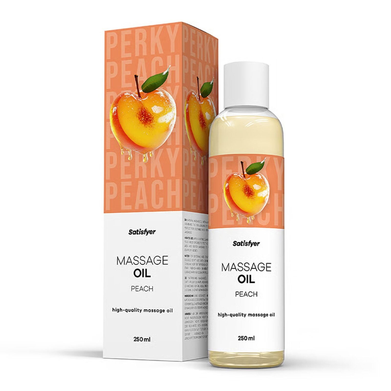 Масажна олія Satisfyer Massage Oil Peach 250 мл Масажна олія Satisfyer Massage Oil Peach 250 мл