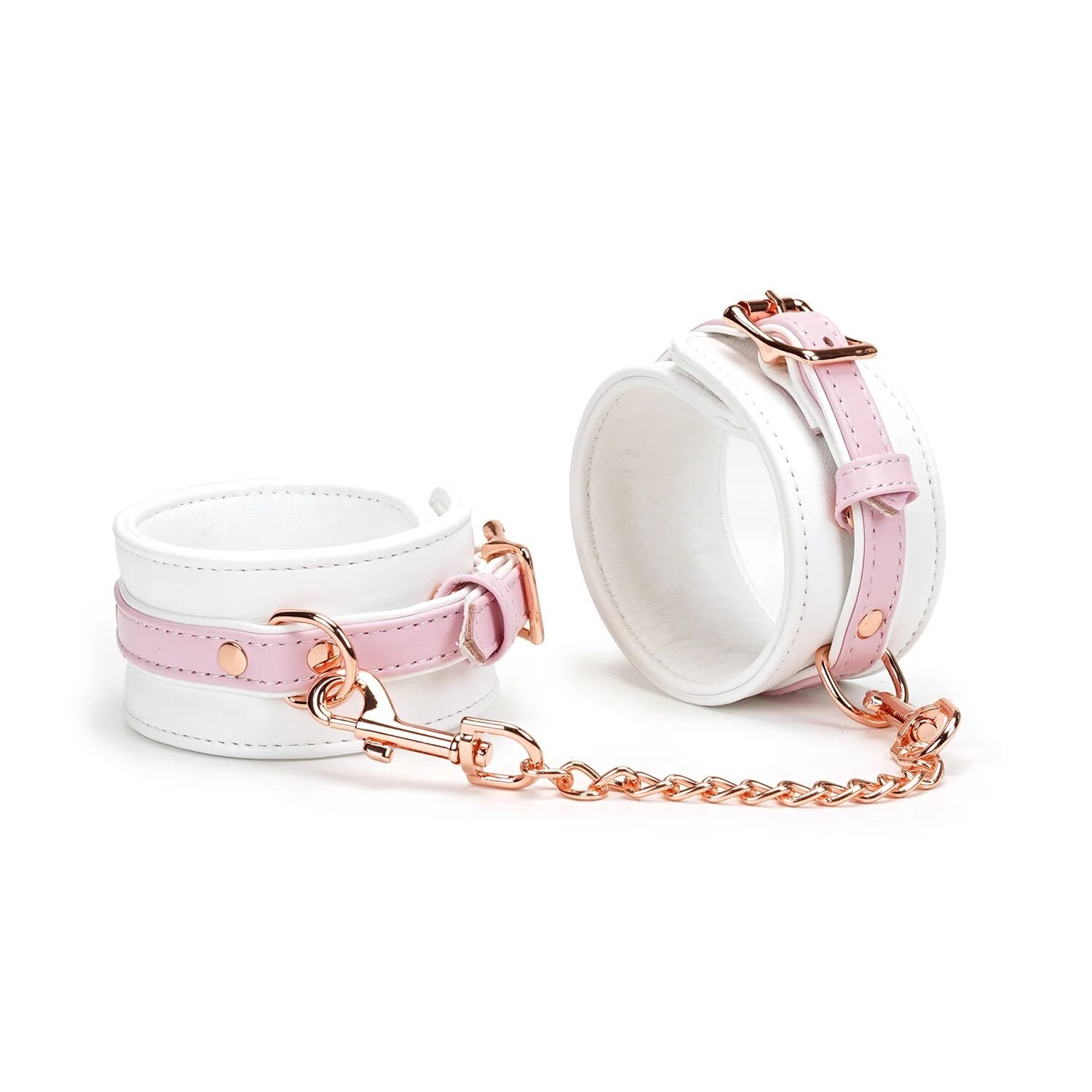 Поножі Liebe Seele White & Pink Fairy Leather Ankle Cuffs Поножі Liebe Seele White & Pink Fairy Leather Ankle Cuffs