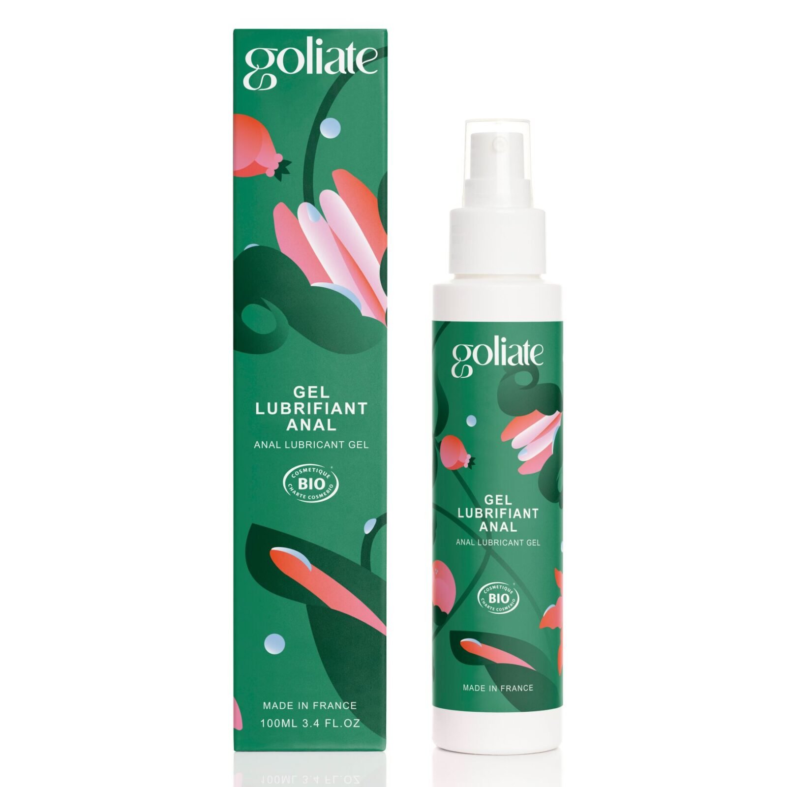 Анальний лубрикант Goliate Gel Lubrifiant Anal 100 мл, розслаблювальний, веган-френдлі Анальний лубрикант Goliate Gel Lubrifiant Anal 100 мл, розслаблювальний, веган-френдлі