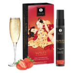 Спрей для посилення слиновиділення Shunga Waves of Pleasure Strawberry Sparkling Wine