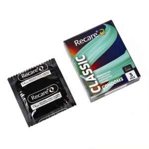 Презервативи Holographic Recare Classic Condoms 3 шт, класичні