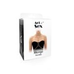 Металева портупея Art of Sex - Mango, колір срібло, XS-2XL