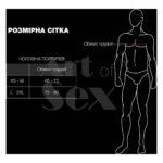 Чоловіча портупея Art of Sex - Spartacus, екошкіра, колір чорний, розмір XS-M