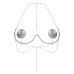 Прикраса на груди Obsessive Kisselie jewelry bra