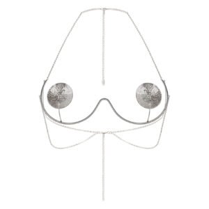 Прикраса на груди Obsessive Kisselie jewelry bra