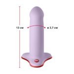 Фалоімітатор Fun Factory AMOR Purple, довжина 14,6 см, діаметр 3,7 см, вигнутий