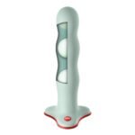 Фалоімітатор Fun Factory BOUNCER Light Green, кульки всередині, ефект вібрації, діаметр 3,9 см