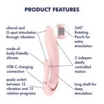 Вібратор-кролик Satisfyer Pearl Bunny 3