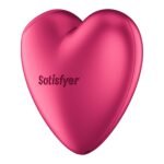 Вакуумний стимулятор-серце з вібрацією Satisfyer Cutie Heart Battery Series