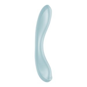 Вібратор Satisfyer G-Spot Wave 2 Ice Blue, імітує доторкання пальця