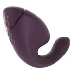 Подвійний вакуумний кліторальний стимулятор з вібрацією Womanizer Next Duo - Dark Purple