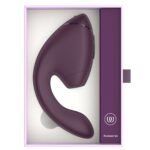 Подвійний вакуумний кліторальний стимулятор з вібрацією Womanizer Next Duo - Dark Purple