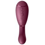 Подвійний вакуумний кліторальний стимулятор з вібрацією Womanizer Next Duo - Dusky Pink