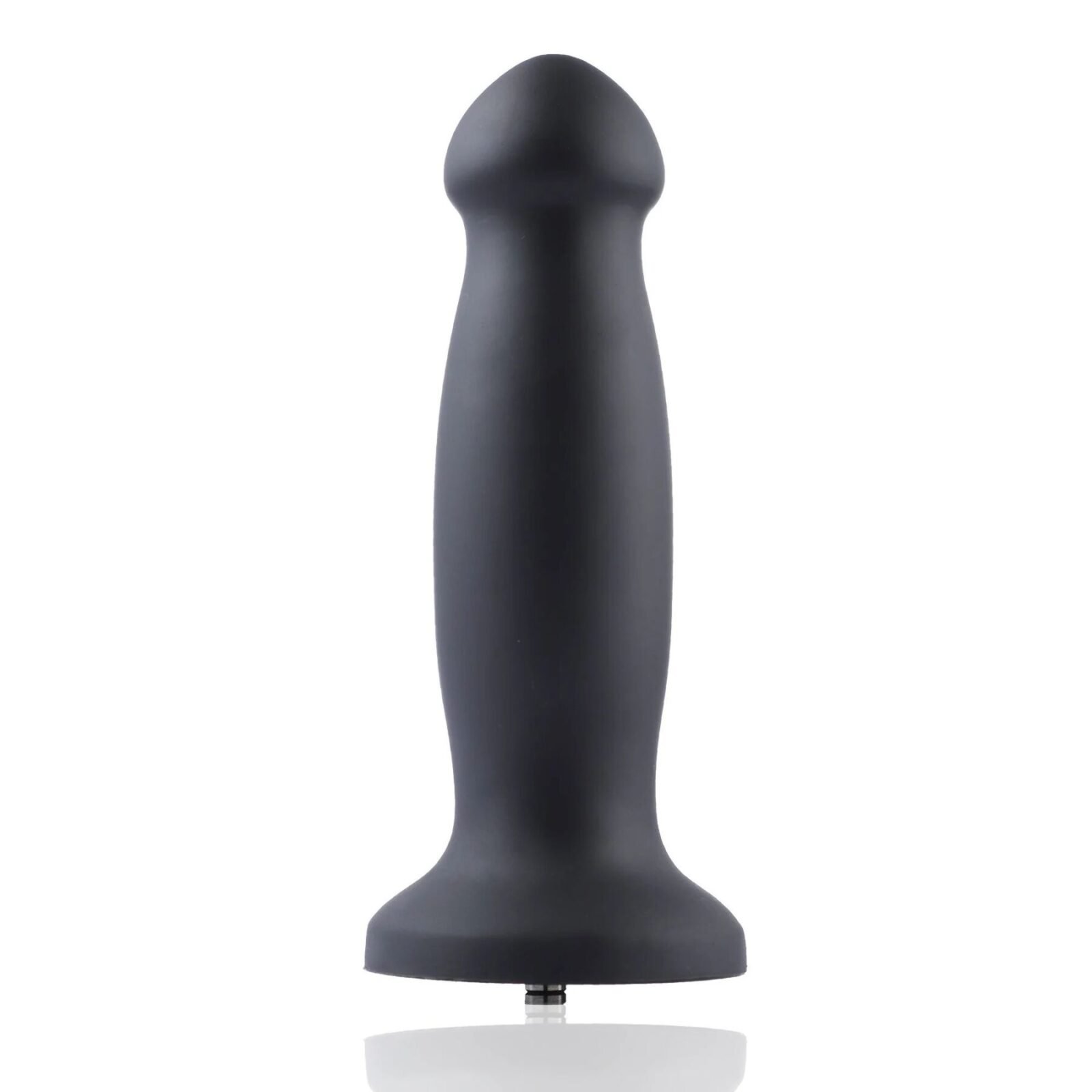 Силіконовий фалоімітатор для секс-машин Hismith 7.2" Black Silicone Anal Dildo, система KlicLok Силіконовий фалоімітатор для секс-машин Hismith 7.2" Black Silicone Anal Dildo, система KlicLok
