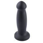 Силіконовий фалоімітатор для секс-машин Hismith 7.2" Black Silicone Anal Dildo, система KlicLok