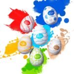 Мастурбатор-яйце Tenga Egg Wavy