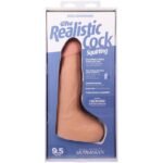 Фалоімітатор, що кінчає Doc Johnson The Realistic Cock ULTRASKYN - Squirting 9,5 Inch Vanilla