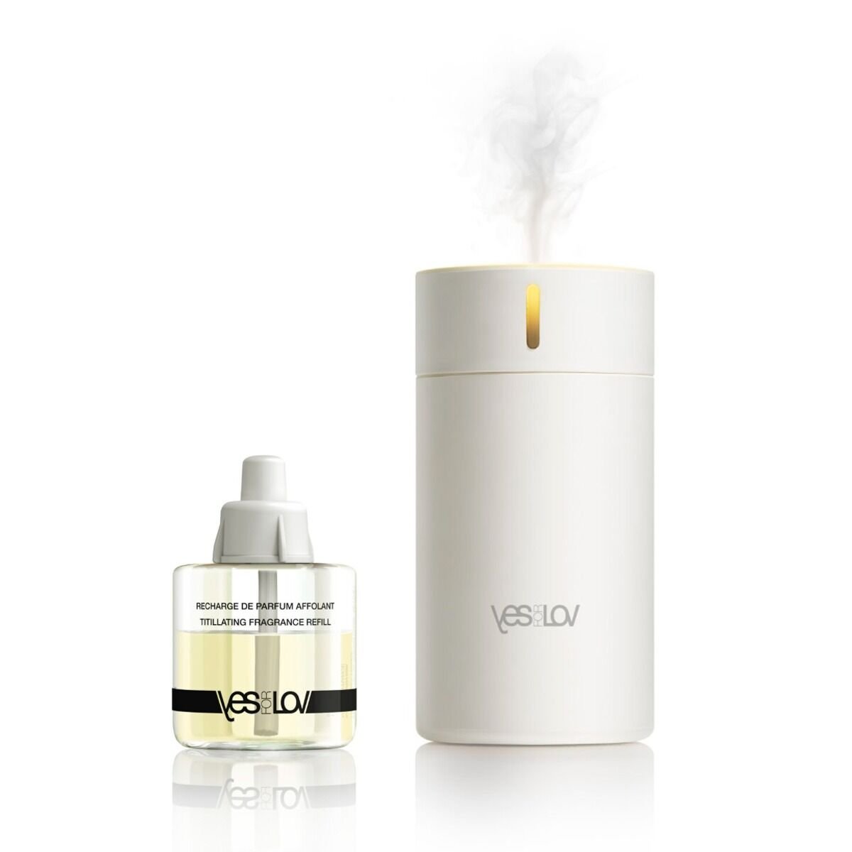 Ароматичний дифузор YESforLOV LOV'space + рефіл Titillating Fragrance Refill, пряний аромат Ароматичний дифузор YESforLOV LOV'space + рефіл Titillating Fragrance Refill, пряний аромат