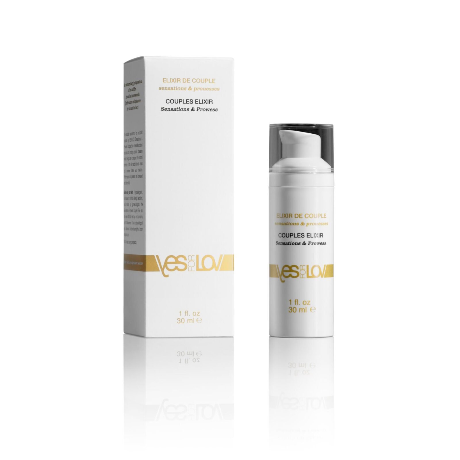 Еліксир для пар YESforLOV COUPLES ELIXIR 30 мл, ефект «тепло-холод», натуральний склад Еліксир для пар YESforLOV COUPLES ELIXIR 30 мл, ефект «тепло-холод», натуральний склад