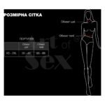 Жіноча портупея з шипами Art of Sex - Milana, екошкіра, розмір XS-2XL, колір червоний
