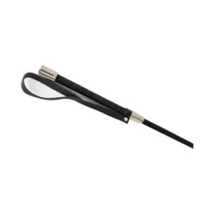 Стек Liebe Seele Flower Rhythm - Black and Red Leather Flowers Riding Crop
