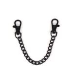 Поножі Liebe Seele Flower Rhythm - Black and Red Leather Flowers Hand Cuffs